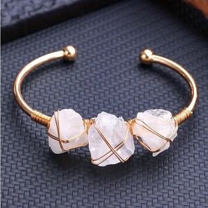 Elegant Semi Precious Stone Bracelet